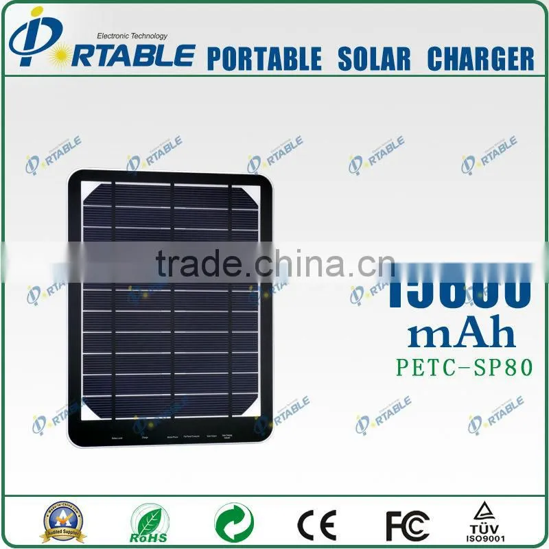 Wholesale Price 5.5Watt Mono crystalline Silicon Solar Panel built-in batteries solar mobile charger