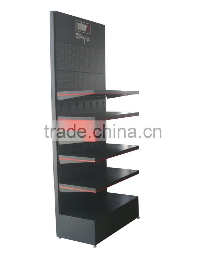 Adjustable Gridwall Wire Rack for Display