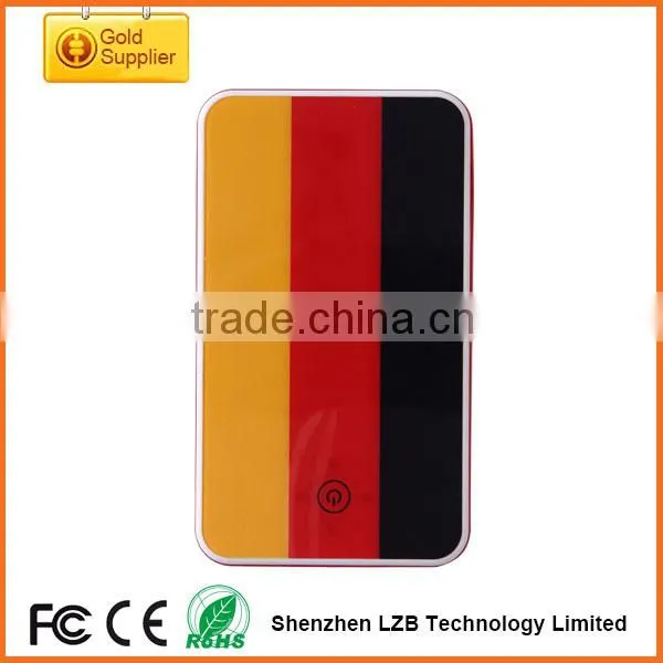 New arrival fashionable world cup promotion gifts best hot selling powerbank, recharge powerbank