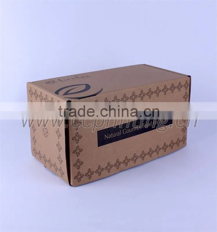 Custom printed design cardboard helmet packaging box