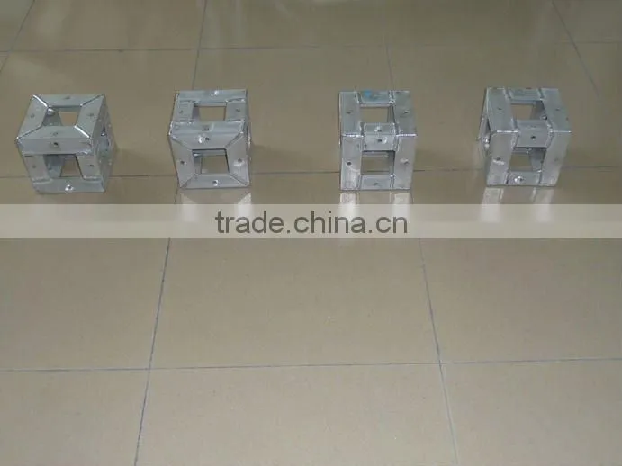 Aluminium stage truss accessories,truss top section