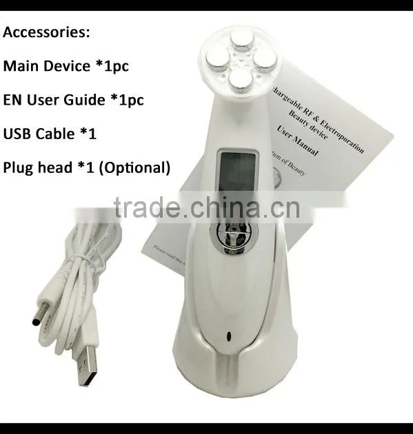 EMS/RF Electroporation professonal skin tightening radio frequency machine for face