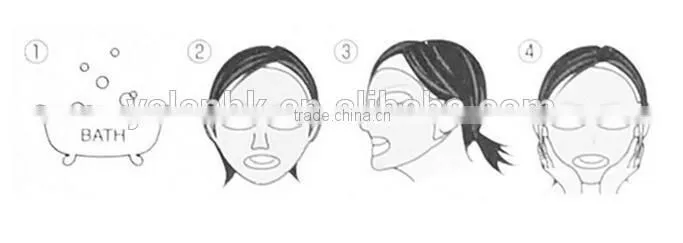 Reusable Ear Hanging Locking Water Essence Silicone Facial Mask face shield