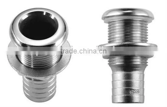 Through Hull Outlets With Hose Connection,Yacht Thru Hull ,China boat thru hull