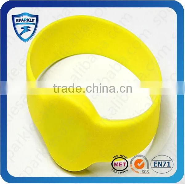 Printing f08 silicone rfid wristband for Event/club access control