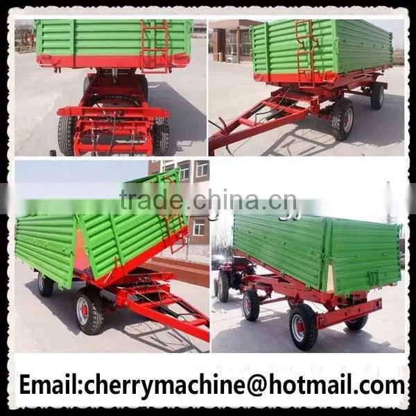 two axles Europe style tractor tipper trailer for sale