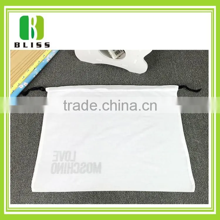 China manufacturer custom reusable promotional white cotton bag