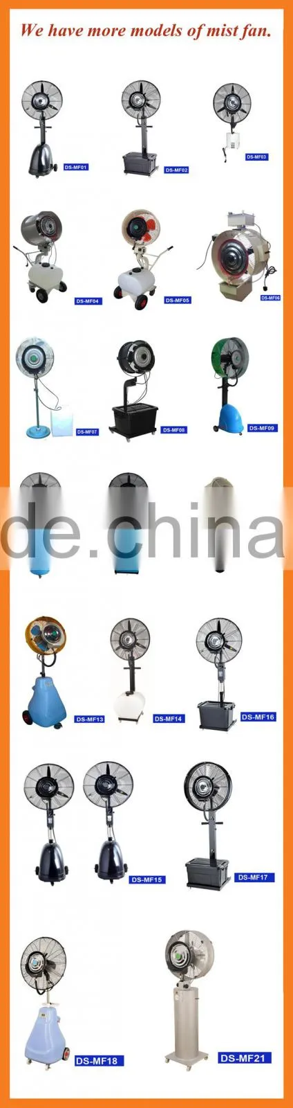 Industry or poultry farm humidifier