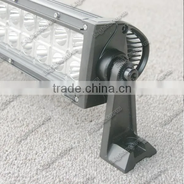 22inch cree 120w double row led light bar,12v-24v led headlight,flexible led light strip for trucks boat jeep