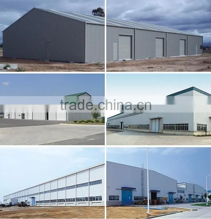 Construction design prefabricated steel structure workshop