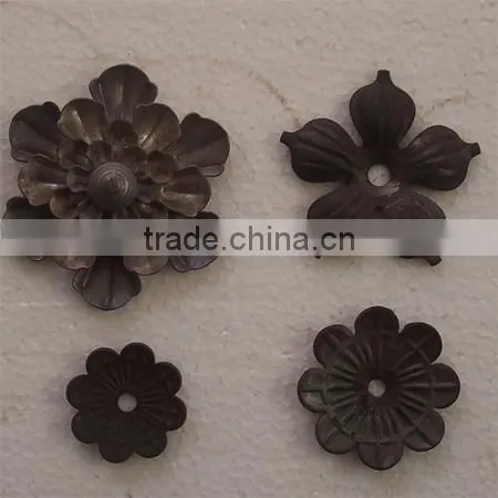 Wrought Iron Leaves