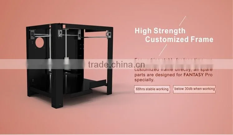 Big 3d printer EcubMaker 3d Printer Machine Black/Silver 3D Metal Printer For Sale