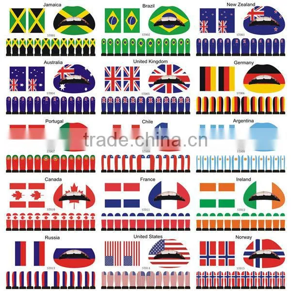 non-toxic football face sticker