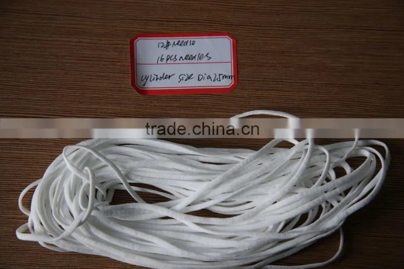 Single head mouth-piece tape knitting machine