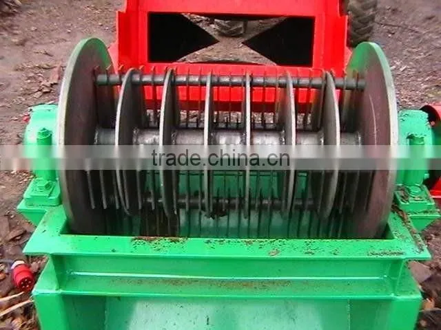 High performance Double Shaft tyre/plastic Shredder machine YH-26060 for sale