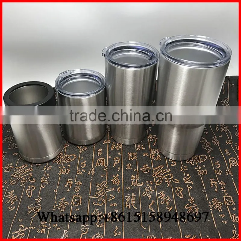 2017 New 12oz/20oz/30oz Stainless Steel Tumbler Double Wall Vacuum Insulated Auto Cup Travel Mugs
