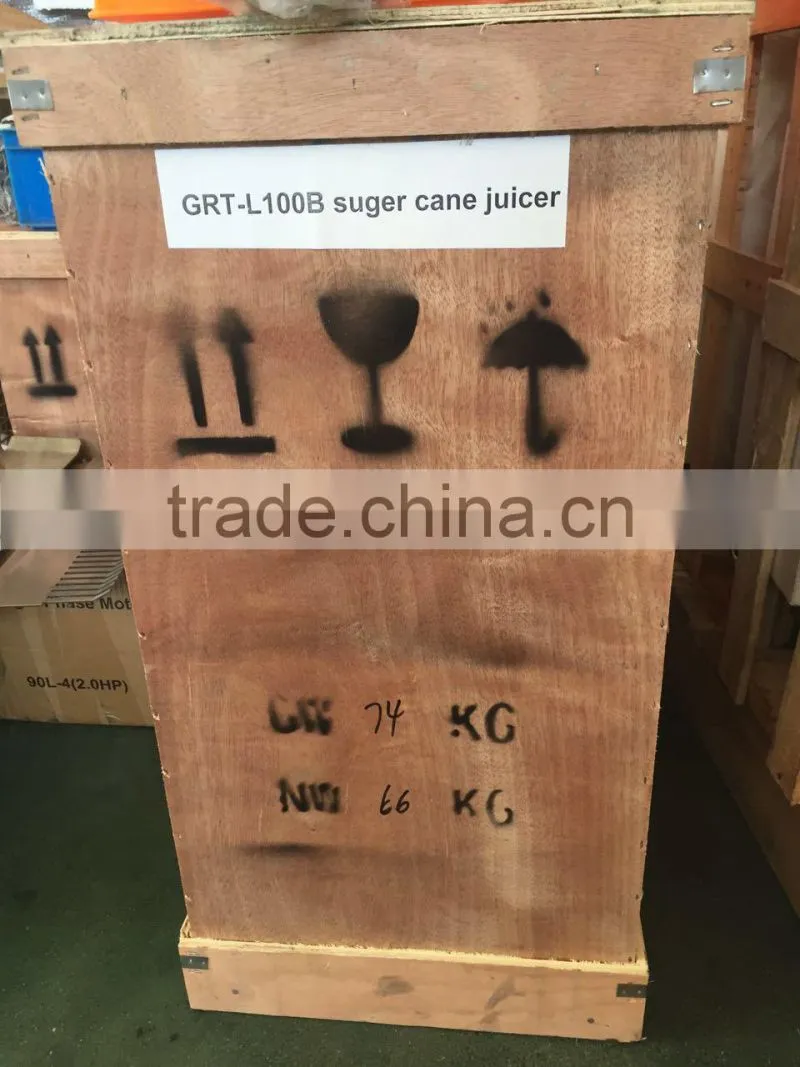 GRT -L100A Hot SS Sugar cane juicer