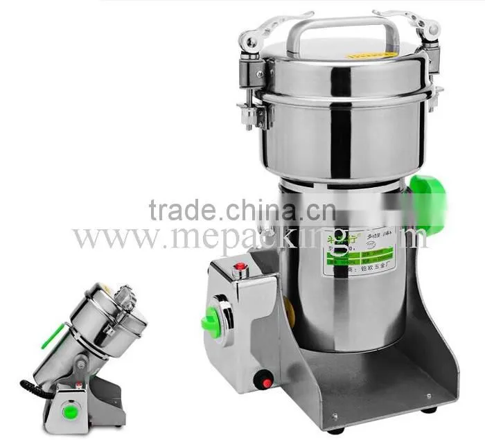 High quality!400g stainless steel medicine grinder mill household food grinder