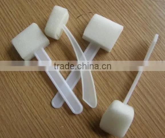 Swabs, swab, medical disposable sponge swab,Medical Oral sponge Swab,medical foam swab, disposable foam swab, medical oral swab