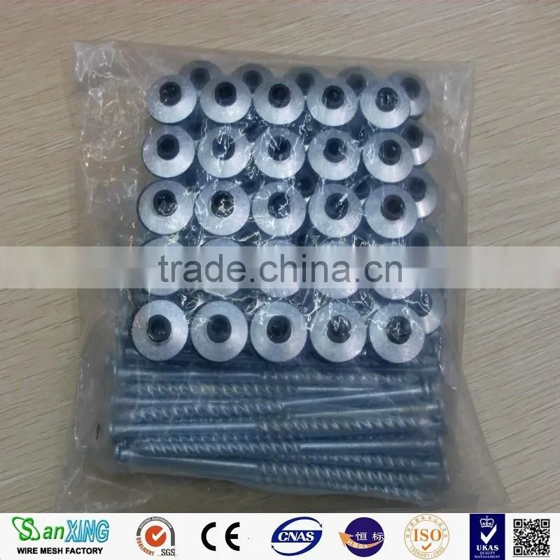 China anping sanxing 2.5" umbrella roofing nail