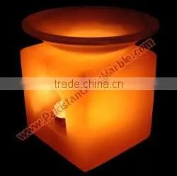 PAKISTAN FACTORY Cheap Customized size HIMALAYAN SALT OIL BURNERS