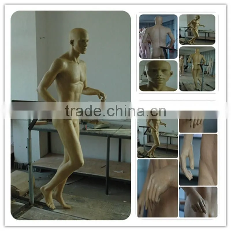 high quality grey female running sports mannequin
