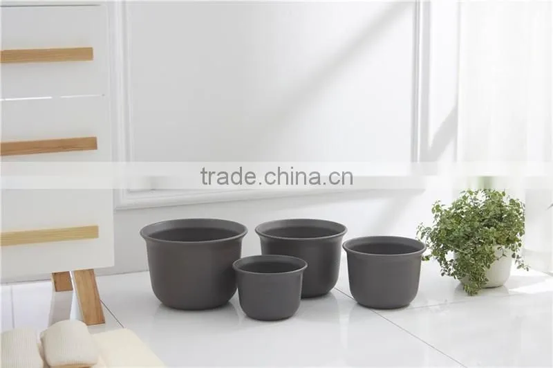 Plastic Round succulent Plant Pot/Cactus Plant Pot Flower Container