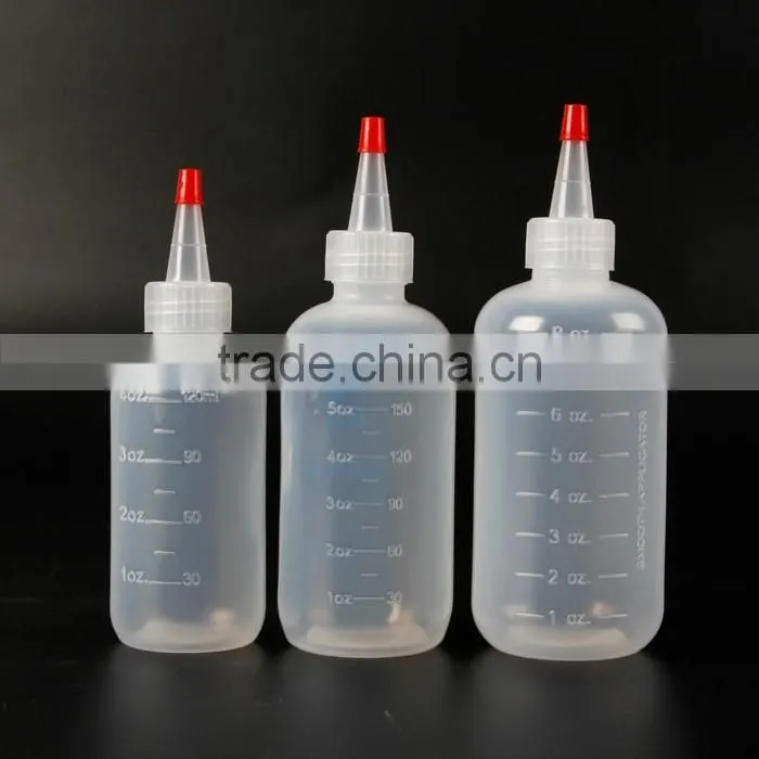 Boston Round LDPE Plastic dropper Bottle with Yorker Cap