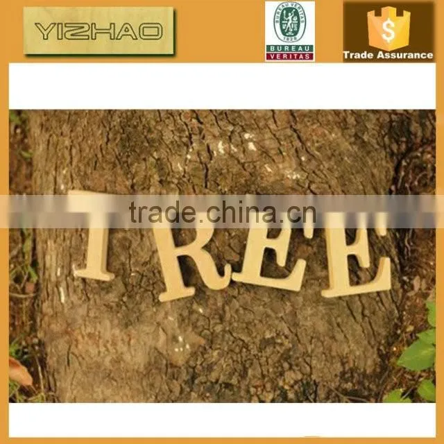 OEM Wooden Decorative Alphabet Letters With Painting (YZ-WL2011011)
