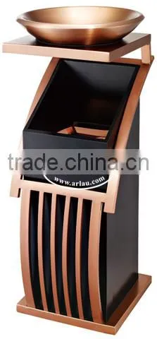 Arlau Outside Bins For Sale,Rustproof Garden Trash Bin,Unique Recycling Bin