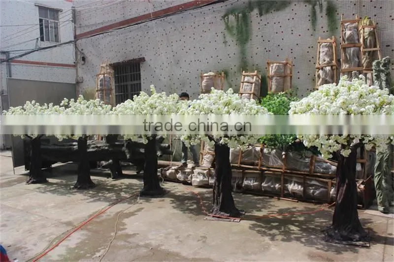 artificial highly lifelike cherry flower blooming tree for wedding decor