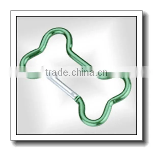 Round shape carabiner keychain