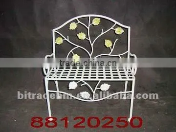 tiny metal plant chair for plants