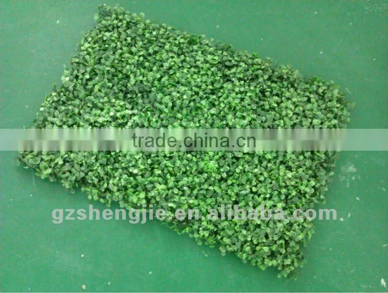 Boxwood artificial natural grass for restaurant wall and roofing decoration
