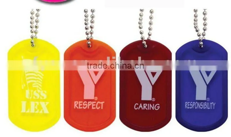 high quality custom colorful couple dog tag