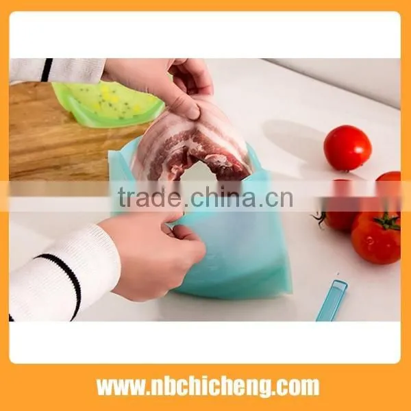 Silicone Fresh Vacuum/Kitchen Storage Bag/Silicone Food Storage Bag