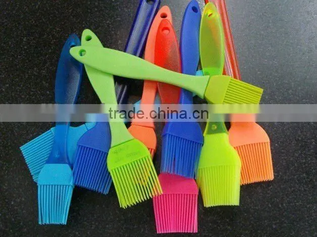 Silicone bbq brush with customer logo