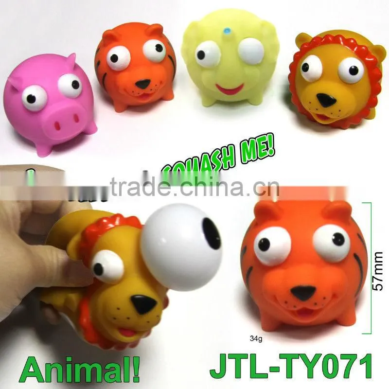 promotion squeeze pop-eyed toys