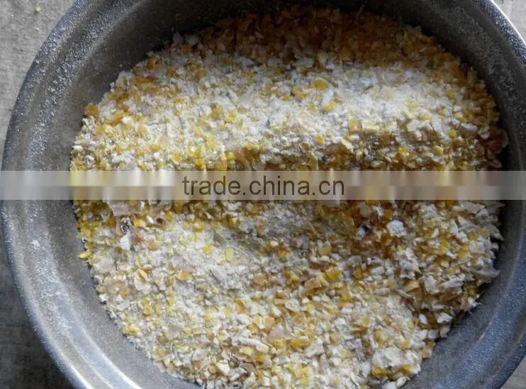 500# manual cast iron corn grinder with hign hopper / corn mill