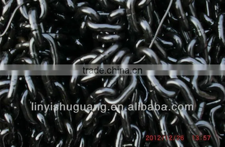Black Grade 80 Calibrated Hoist Chain