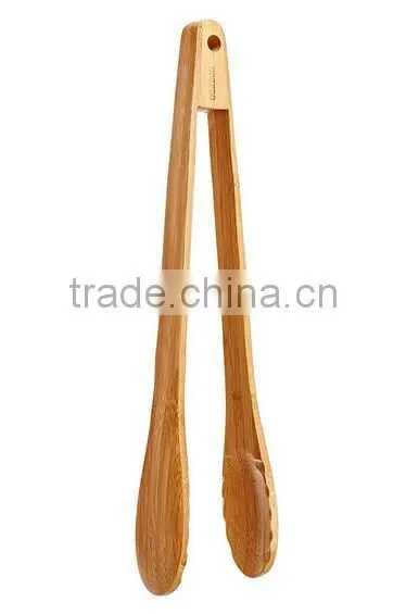 2017 Newest wholesale bamboo bread tong