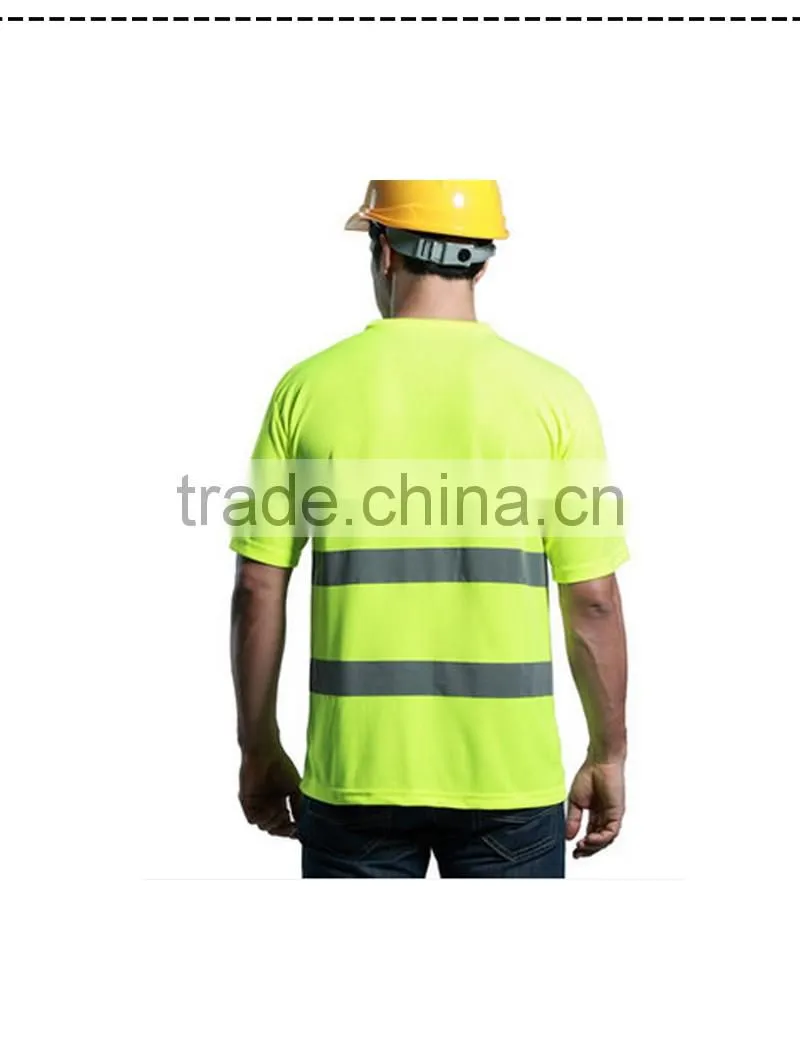 Polyester Mesh Fabric Reflective T Shirt Wholesale