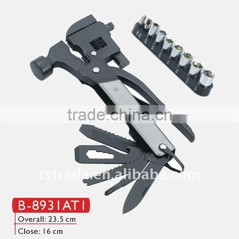 car tool Hammer wrench Multi-function hammer promotion tool color wood handle B-8931AT3-34