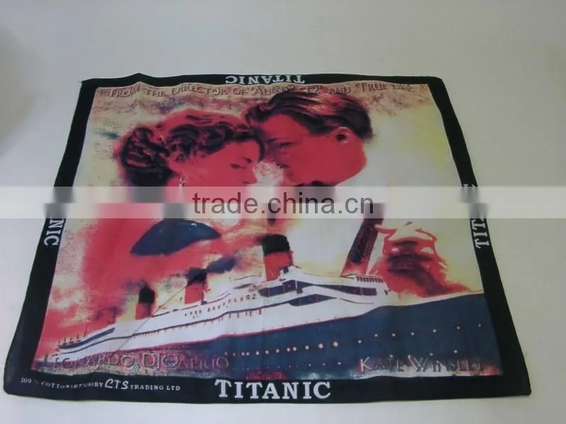 Popular polyester cotton bandana the Union Jack UK flag bandana