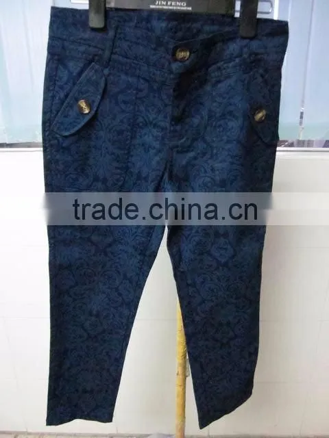 Hottest denim jeans half pants for girls 95% cotton 5% elastane