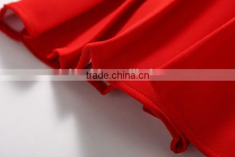 Custom Made Design Lady Casual Princess Dresses/New Model Ladies Western Dress