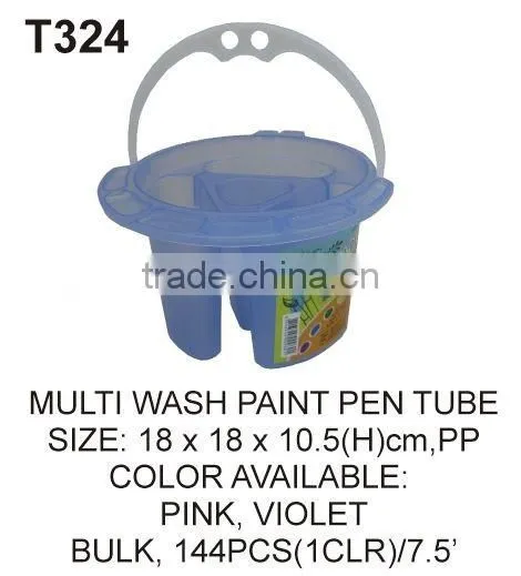Plastic paint wash tool, Painting wash tray, Plastic brush washer, Plastic washing barrel, Wash basin