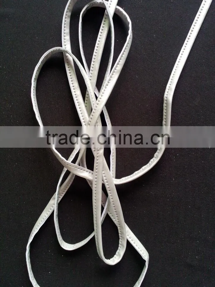 fashionable design high visibility Black 3M Reflective Piping for wintbreaker