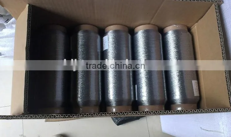 metal fiber conductive fiber yarn sewing thread