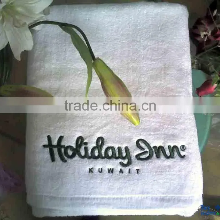 hotel use customize logo bath towels